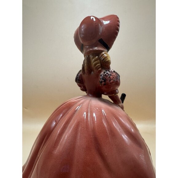 RARE Josef Originals Southern Belle Series Amber 7” Holding Umbrella/Parasol - Picture 9 of 14